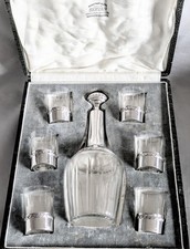 RAVINET &CIE Service à Liqueur Argent Massif Poinçon Minerve