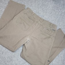 GH Bass Pants Mens 38x34 Brown Straight Leg Dad Weekend Casual Outdoor Everyday