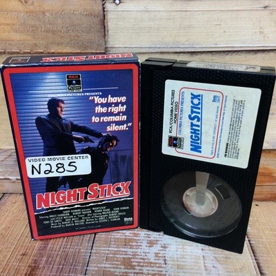 Night Stick (Betamax/Beta Used) Action Crime Drama RCA Columbia