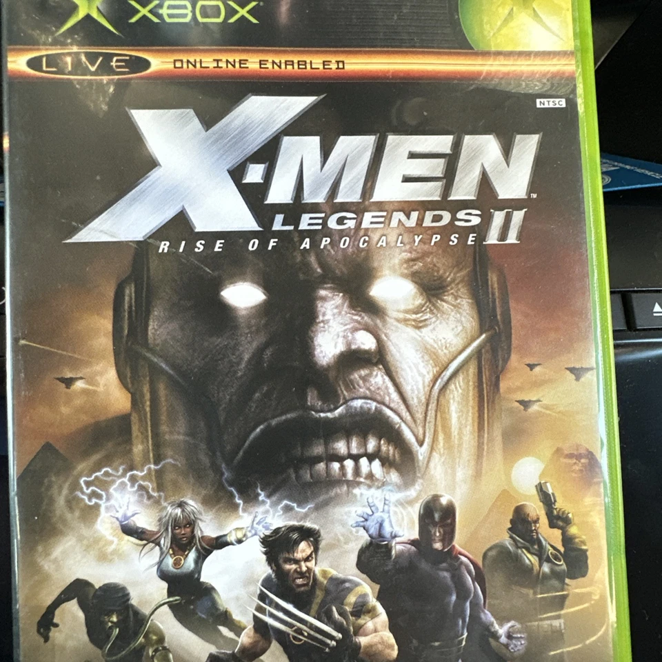 X-Men Legends II 2 Rise Of Apocalypse Xbox CIB Completo con Manual. Probado Foto 2 de 4