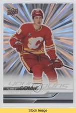 2024-25 Upper Deck Series 2 Young Guns Outburst Samuel Honzek #485 READ 18ot