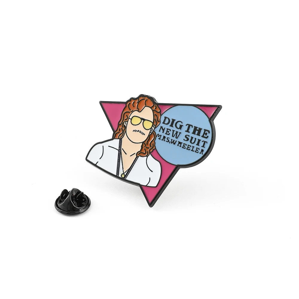 Stranger Things Metal Brooch Hellfire Character 0… - image 12