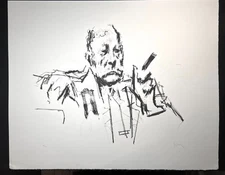 Lithograph – Texas Delegate – Jack Levine – American Social Realist Artist