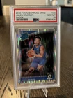 2018 PANINI DONRUSS OPTIC JALEN BRUNSON SHOCK #179 PSA 10 GEM MT RC MAVERICKS