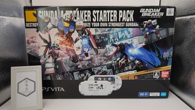 NM】 PS Vita PCHJ-60001 Gundam Breaker Complete Set Console