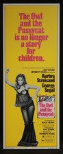 The Owl and The Pussycat 1973 Poster Insert 14 x 36 NSS R73/190 Barbra Streisand