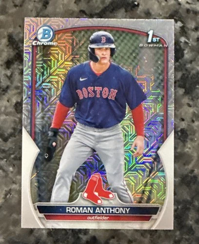 2023 Bowman Chrome Roman Anthony MOJO REFRACTOR 1st Prospect Card BCP-71 (RC)!