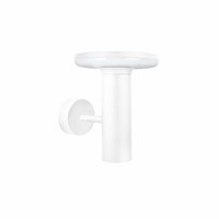 Led-Wandleuchte Aluminium Weiß 12W Ø180Mm Beneito & Faure
