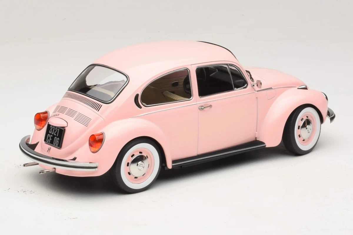 1:18 Volkswagen VW Beetle 1303 1973 -- Pastel Pink -- Norev