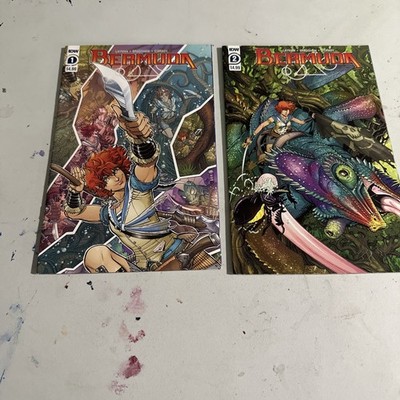 Bermuda #1-2 IDW BRADSHAW Fantasy Dinosaurs Aliens Pirates Comic Book