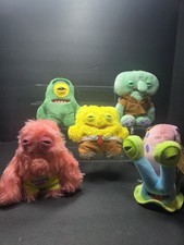 2025 SpongeBob  Friends X Fuggler Keyring Funny Ugly Monster NWT COMPLETE SET 