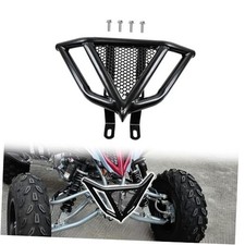 Front Bumper Guards for Yamaha Raptor 700 700R, Black Upgraded Front Profile