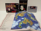 Final Fantasy III (Super Nintendo SNES, (1994)  w/ Box/ Map/ instructions book