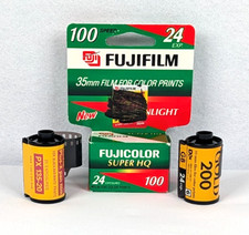Kodak Gold 200 Kodak Plus-X Pan Fujifilm 100 Color-Black/White 35mm EXPIRED