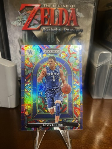 Devin Booker #SG-DB 2022 Panini Prizm Draft Picks Stained Glass card