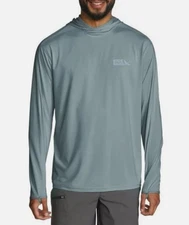 Eddie Bauer Men’s Performance Solarfoil Hoodie UPF 50+ Sz M, Odor control MEDUIM