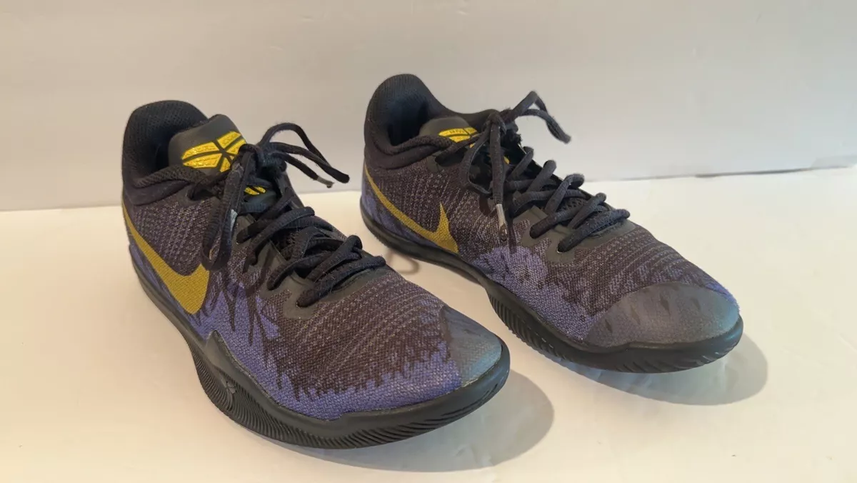Nike Mamba Rage Black Purple Basketball Shoes 943808 024 Women s