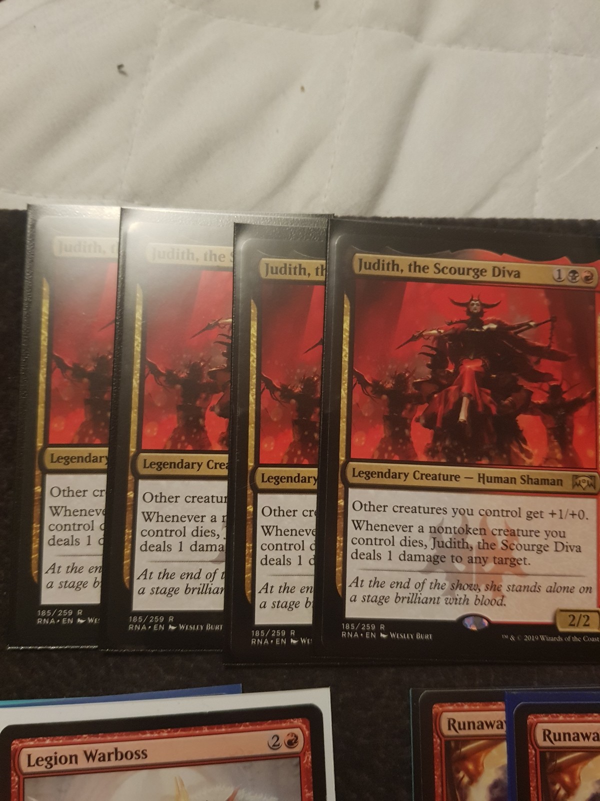 185//259 Judith - Ravnica Allegiance Rare the Scourge Diva