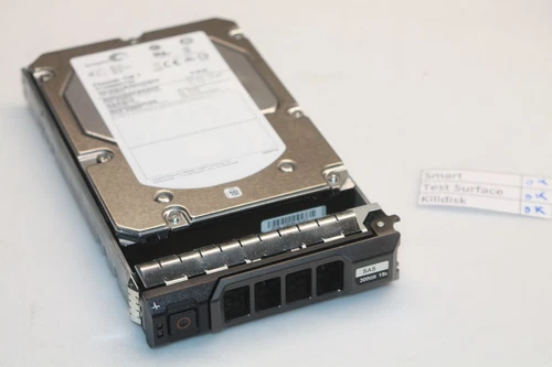 DISQUE DUR 3.5" DELL SEAGATE 15K.7 300Go SAS + CADDY ref ST3300657SS / 0F617N #B