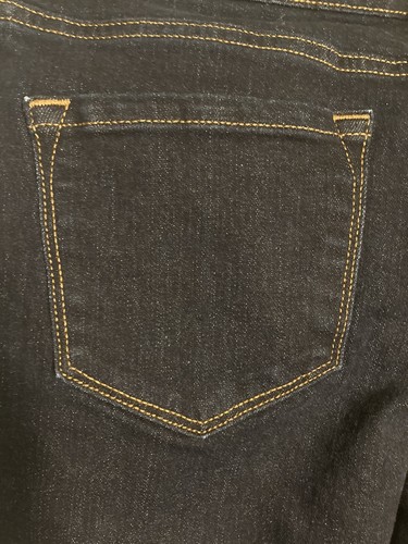 Old Navy Women's Blue Jeans Curvy Profile Skinny Stretch Dark Wash Size 10 Long - Picture 3 of 5