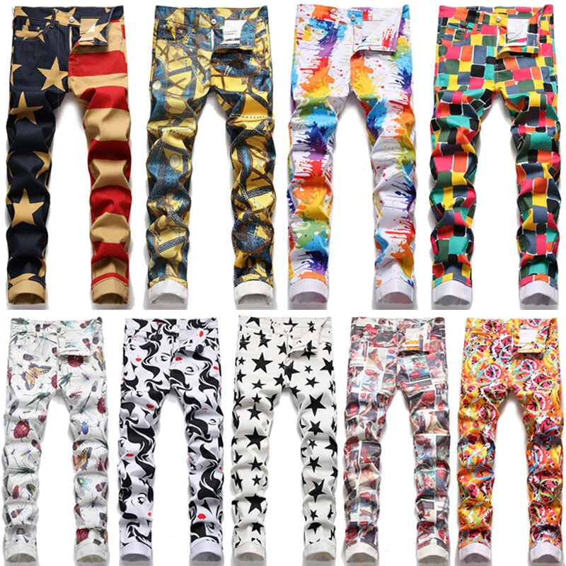 Casual printed pants sale
