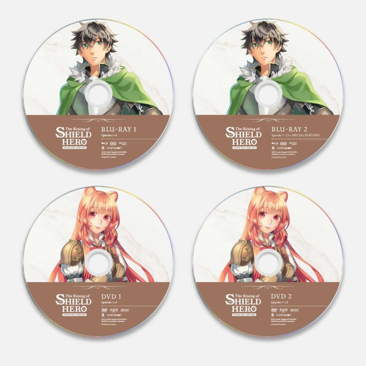 The Rising of the Shield Hero Season 1 Part One Limited Edition