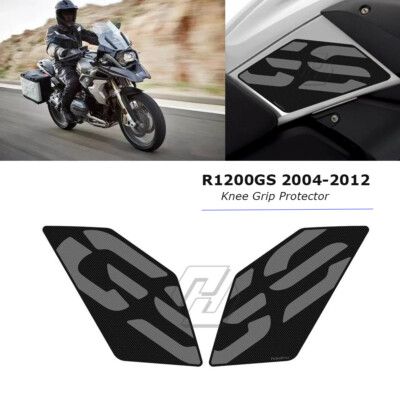 Seitentank Traktion Pad Gas Knee Grip Protector for BMW R1200GS 2004-12