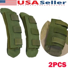 2x Green Shoulder Strap Pad Vest Shoulder Backpack Strap Pads Fit 2'' US