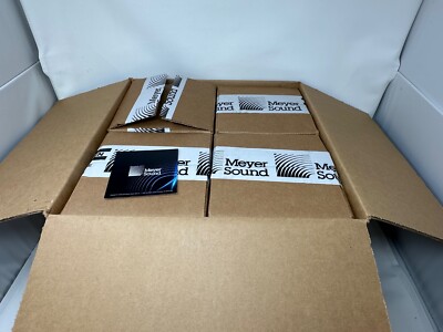 *NEW* Lot of (4) Meyer Sound MM-4XP Black, Regular Pigtail, Loudspeakers