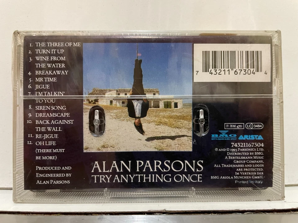 Alan Parsons Project - Try Anything Once; cassette album [sigillato] - Immagine 2 di 3