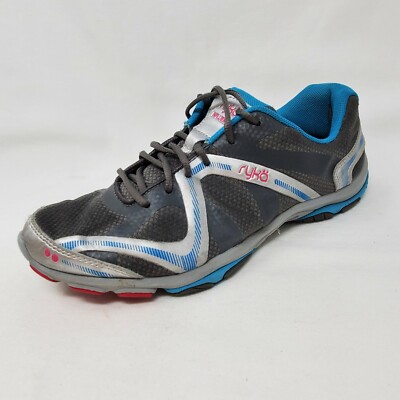 Ryka Women's Influence Cross Training Shoe White Aqua Size 10M Walking  Running