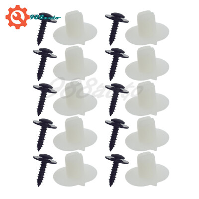 10 Sets BUMPER SIDE MOUNT TAP SCREW & GROMMET CLIP EG EH DC2 for Honda Acura TL