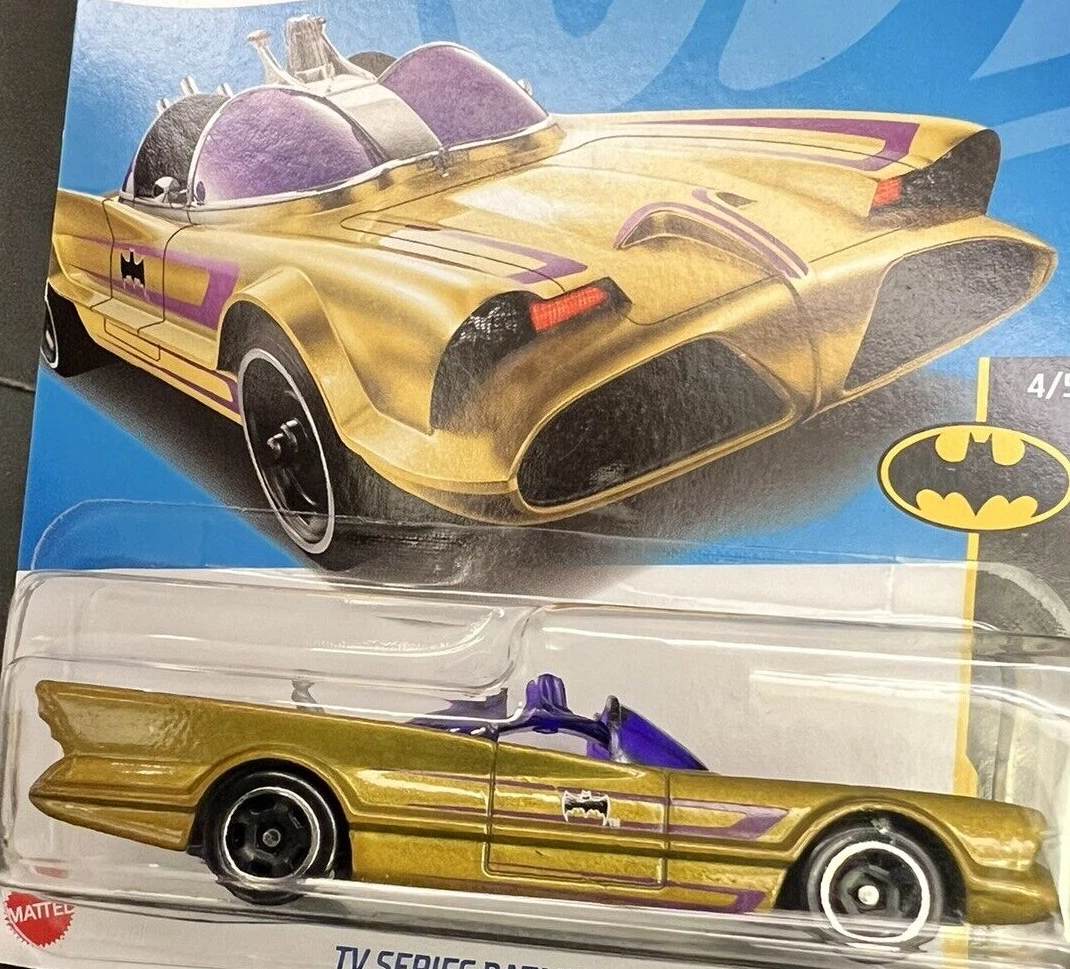  Hot Wheels 2022 - TV Series Batmobile - Batman 4/5 - 131/250 :  Toys & Games