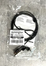 Kensington ClickSafe 2.0 Keyed Cable Lock for Laptops & Other Devices (K64435WW)