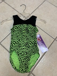 Adult XS Gymnastics Dance Bodysuit Leotard NWT