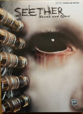 SEETHER GUITAR TAB / TABLATURE / KARMA & EFFECT / GUITAR SONGBOOK / RARE