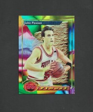 1993-94 Topps Finest John Paxson #38 REFRACTOR ~ Chicago Bulls