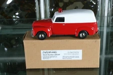 ERTL 20654P 1950 Chevy Panel Van Emergency Vehicle