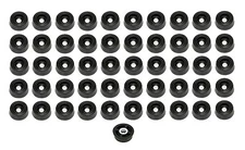50 SMALL SUPER SOFT ROUND RUBBER FEET .671 W x .250 H - CUTTING BOARDS  US MADE