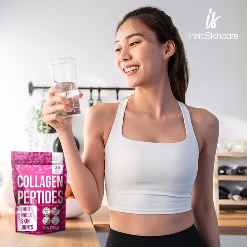 2 Pack Collagen Peptides Powder for Women Collagen Protein Types I &III 10oz - Picture 6 of 6