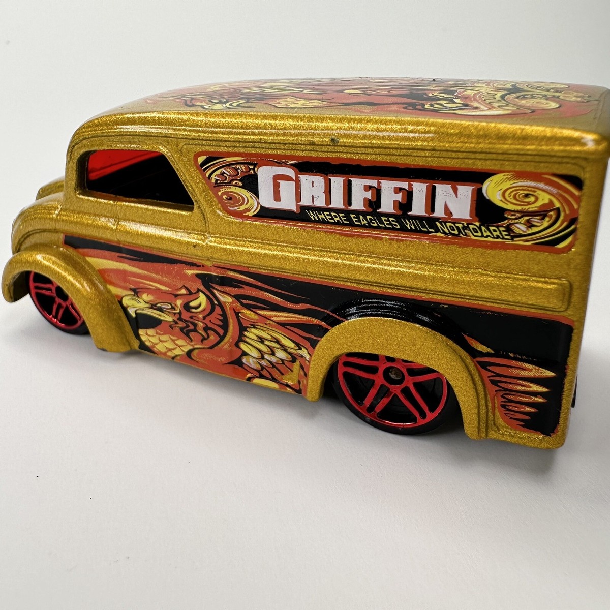 Hot Wheels Dairy Delivery 黄色 1997年モデル Hot Wheels Dairy Delivery Griffin 1997 Truck Gold Metallic