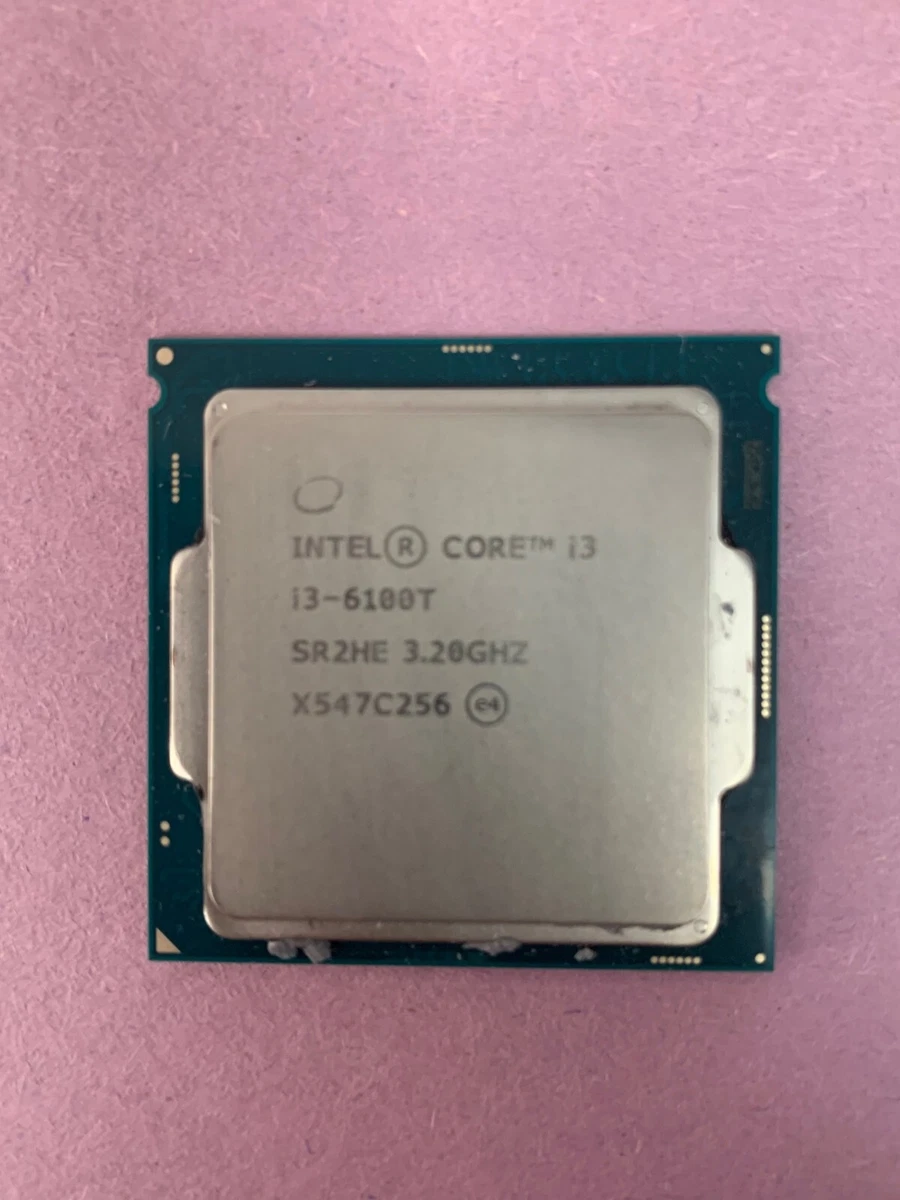Intel Core i3-6100T Processor Model Computer Processors (CPUs) for