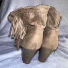 FRINGED ANKLE BOOTS UNBRANDED SIZE 9 M  — photo 6