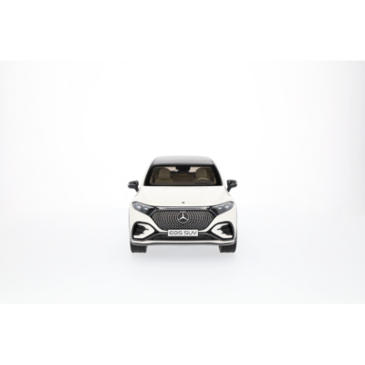 Mercedes-Benz EQS SUV AMG Line X296 Diamond White Bright Diecast