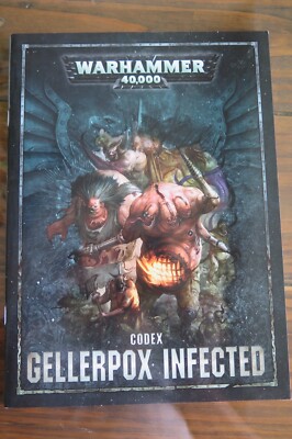 WARHAMMER 40,000 40K CODEX GELLERPOX INFECTED SC GAMES WORKSHOP VERY RARE OOP