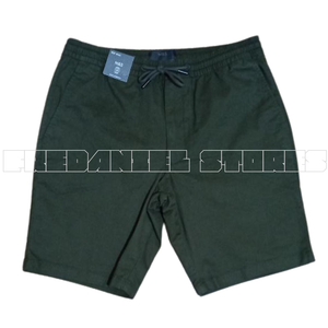 drawstring khaki shorts