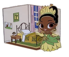 Disney Pin 2023 WDW LE Darlings Set Princess & The Frog Tiana #1595085 New Ship