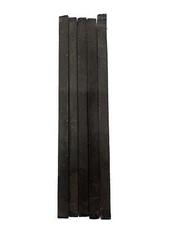 10 Pcs, Gaboon Ebony 3-1/2x 1-1/2x 3/8- Woodturning Blank- Free US Shipping