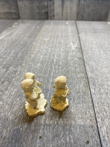 Dept 56 Snowbabies TWINKLE LITTLE STARS 2pc Miniature Pewter Figurine 7621 - 0 - Picture 4 of 5