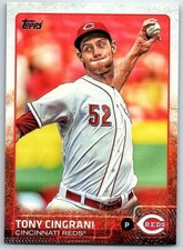 2015 Topps #264 Tony Cingrani NM-MT Reds ID:71633